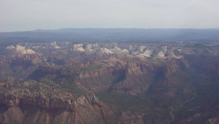 Zion NP Aerial