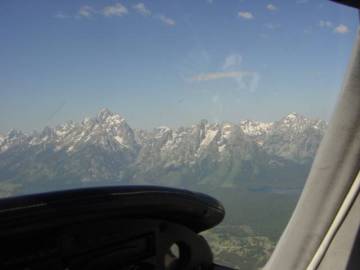 Mt. Teton aerial